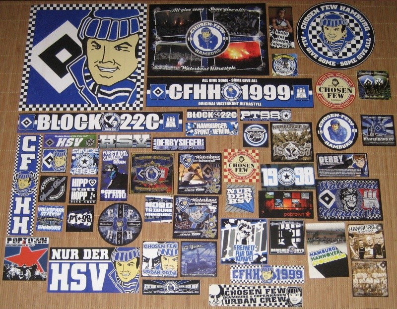 Sticker Sammlung update 🔷⚓️#hsv #hamburg #fußbal #aufkleber